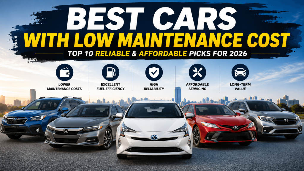 best cars with low maintenance cost