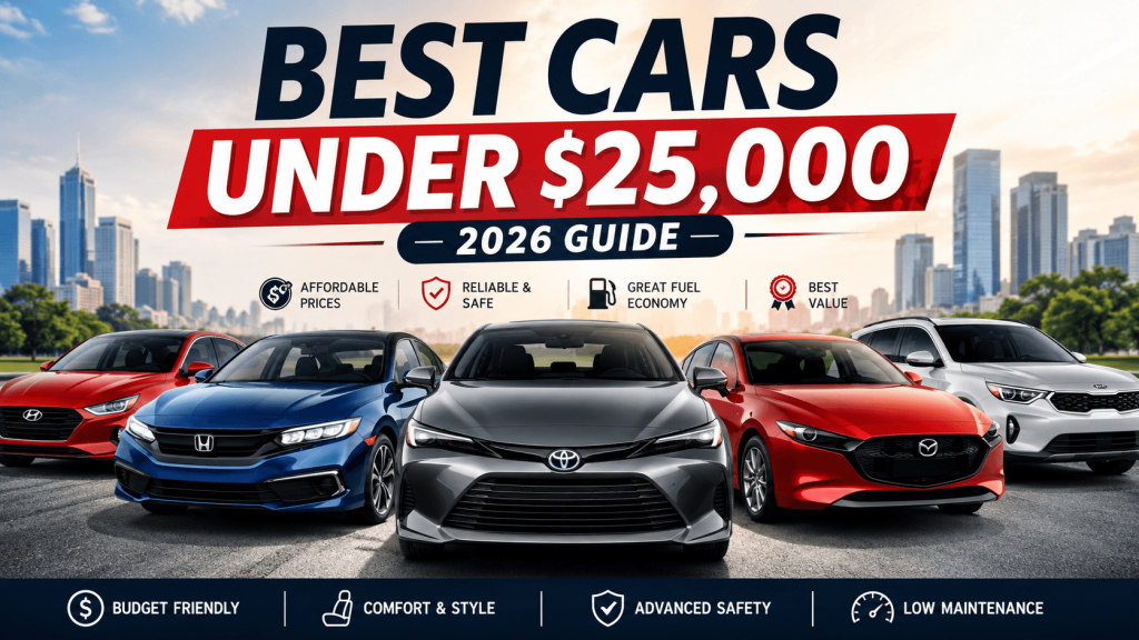 best cars under 25000